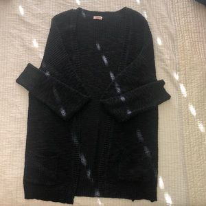 Black mossimo oversized cardigan
